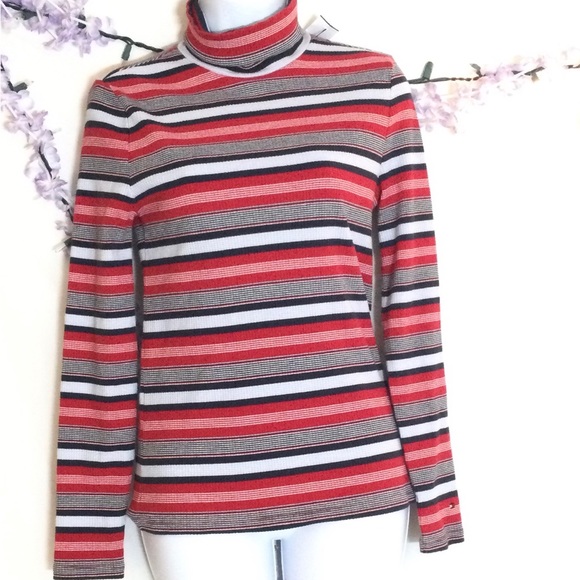 - Womens Tommy Hilfiger turtleneck shirt. Med - Picture 2 of 8